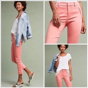 ⭐️ANTHROPOLOGIE⭐️ level 99 soft coral work pants